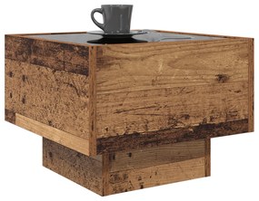 vidaXL Τραπεζάκι σαλονιού Παλαιό ξύλο 40 x 40 x 30 cm