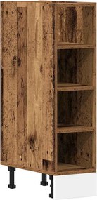 vidaXL Κάτω ντουλάπι Riga Παλιό ξύλο 20x44,5x81,5 cm