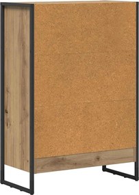vidaXL Βιβλιοθήκη 60 x 30 x 86,5 εκ Επεξεργασμένο ξύλο