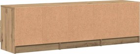 vidaXL Ντουλάπι τηλεόρασης Artisan Oak 150x33,5x45 cm