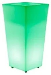 Ηλιακή Φωτιζόμενη Γλάστρα LED RGBW IP65 6500K Melisa 30 LUMML030SSNW New Garden-LUMML030SSNW-Λευκό LUMML030SSNW