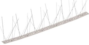 vidaXL Απωθητικές Ακίδες Περιστεριών 5 Σειρών Σετ των 6 3 μ. Αν.Ατσάλι