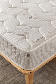 Stewehome Economic Στρώμα Αφρού για Διπλό Κρεβάτι Κρεμ 140x200 cm
