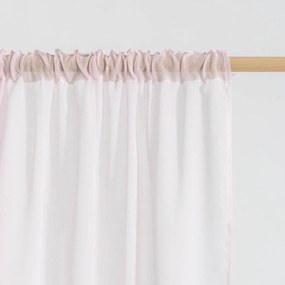 Κουρτίνα (140x270) Με Τρέσα Easy Home Timpani Pink