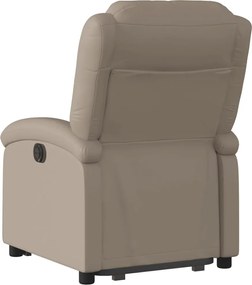 vidaXL Πολυθρόνα Ηλεκ.Ανακλινόμενη με Ανύψωση Συνθ. Δέρμα