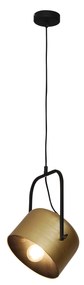 Φωτιστικό Οροφής  HL-3599-1S-C ARCHIE BLACK PENDANT - Μέταλλο - 77-4263