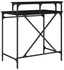 vidaXL Γραφείο Μαύρη Οξυά 80 x 50 x 90 cm Επεξεργασμένο ξύλο