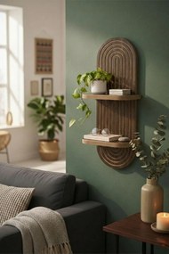 Ράφι Τοίχου Wenge BOCLA 26x13x35