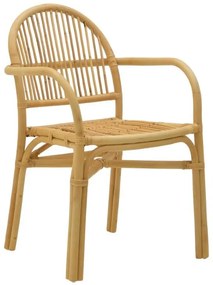 Πολυθρόνα Drein Inart φυσικό rattan 56x56x84εκ 56x56x84 εκ.