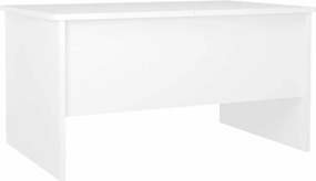 vidaXL Τραπεζάκι Σαλονιού Λευκό 80x50x42,5 εκ. Επεξεργασμένο Ξύλο