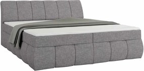 Κρεβάτι Enzo-Γκρι Ανοιχτό-160 x 200