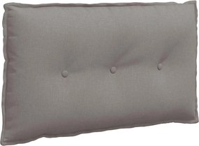 vidaXL Μαξιλάρι Πλάτης Taupe 80 x 19 x 50 εκ ύφασμα