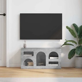 vidaXL Ντουλάπι TV ELST 80 x 35 x 40 εκ Σκυρόδεμα Γκρι