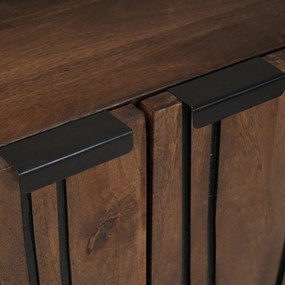 vidaXL Υψηλό Ντουλάπι 60x33.5x100 εκ. από Ξύλο Μάνγκο