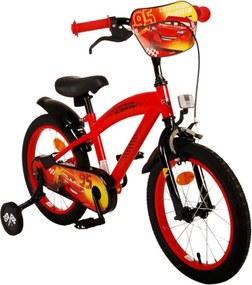 Cars 16 Inch 28 cm Boys Coaster Brake Red/Black