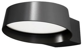 Απλίκα Φωτιστικό Τοίχου LED 12W Ανθρακί IP54 Share O443WL-L12GF3K Maytoni-O443WL-L12GF3K-Ανθρακί O443WL-L12GF3K