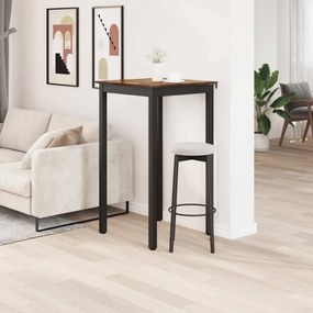 vidaXL Υποστηρικτικό Τραπεζάκι Μπαρ Επεξεργασμένο ξύλο