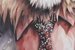 Καμβάς Home ESPRIT Ελέφαντας Λέων Σύγχρονη 102 X 4 X 102 CM (x2)