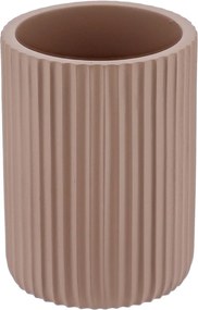 Ποτηροθήκη Μπάνιου (Φ7x9.5) T-D Stripes Cappuccino 61103166