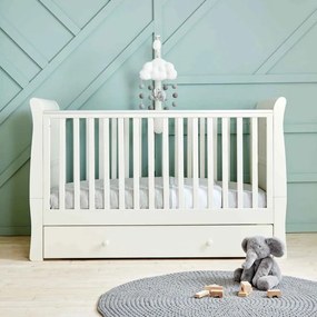 Κρεβάτι παιδικό Mamas&amp;Papas MIA White (με αποθ. χώρο) - CDMD02W00