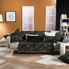 Ριχτάρι Dallas 09 Black Teoran Armchair 180x150cm Cotton-Acrylic