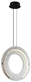 Κρεμαστό Φωτιστικό Οροφής LED 20W Φιμέ Γυαλί Φ40cm Tamara 4322700 Viokef 4322700 Φιμέ/Smoke