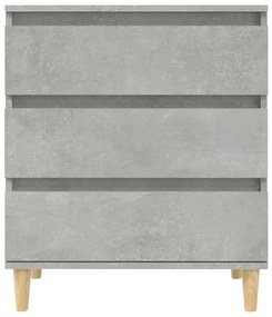vidaXL Ντουλάπι Γκρι Σκυροδέματος 60x35x70 εκ. Επεξεργασμένο Ξύλο