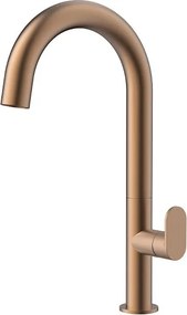 Orabella Oval 10475 Rose Gold PVD - Μπαταρία επιτραπέζιου νιπτήρα