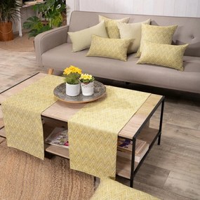 Τραβέρσα Rota 08 Lime Teoran 40x160 Acrylic,Cotton,Polyester