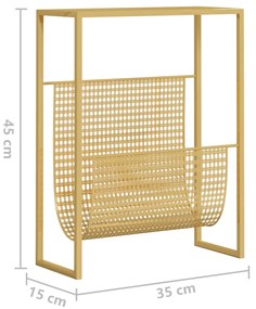 ΡΑΦΙΕΡΑ ΠΕΡΙΟΔΙΚΩΝ ΧΡΥΣΗ 35 X 15 X 45 ΕΚ. ΑΠΟ ΑΤΣΑΛΙ 331669