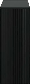 vidaXL Τραπέζι κονσόλας Μαύρο 101 x 29 x 74 εκ.