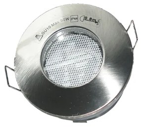 Χωνευτό Σποτ IP45 από Αλουμίνιο σε Ασημί MR16 BS3404NM ACA-BS3404NM-Ασημί BS3404NM