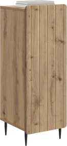 vidaXL Πλαϊνό γραφείο Artisan Δρυς 34,5 x 33 x 92 εκ.