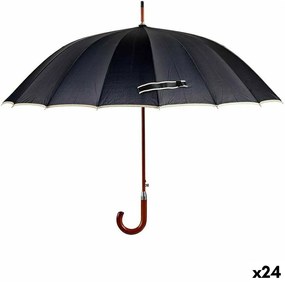 Ομπρέλα Μαύρο 110 x 110 x 95cm 12 x 4 x 95 cm 12 x 95 x 2 cm 12 x 95 x 7 cm (24 Μονάδες)