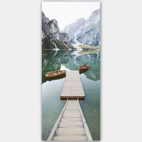 Πίνακας Καμβάς 451ERN1874 50x120cm Multi Wallity Vertical Wood, Canvas