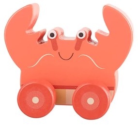 Ξύλινο Παιχνίδι Τρεχαλίτσα Orange Tree Toys Crab 60-07033