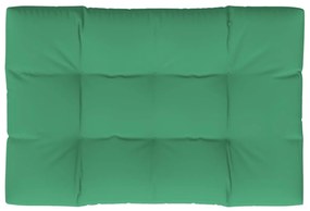 vidaXL Μαξιλάρι Παλέτας Πράσινο 120 x 80 x 12 εκ. Υφασμάτινο