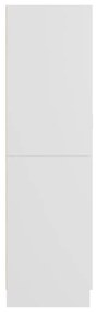 Ντουλάπα Λευκή 85,2 x 51,5 x 180 εκ. από Μοριοσανίδα - Λευκό