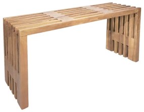 Παγκάκι Zen teak ξύλο σε φυσική απόχρωση 90x30x48εκ. 90x30x48 εκ.