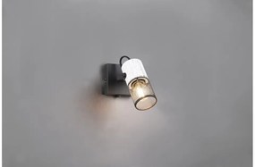Σποτ Φωτιστικό Τοίχου 1xE14 Κινητό Διακόπτης Tosh Trio Lighting-804370134-Μαύρο-Λευκό 804370134