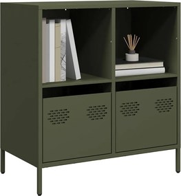vidaXL Ντουλάπι Λαδί 68x39x73,5 εκ. από Χάλυβα Ψυχρής Έλασης