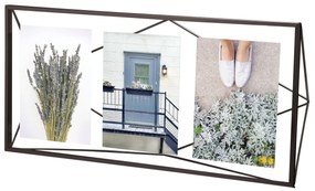 Umbra μαύρη μεταλλική πολυκορνίζα 48Χ23/Prisma 313019-040