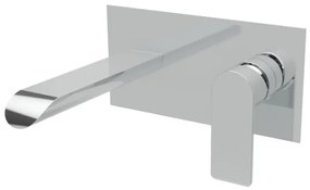 Μπαταρία Νιπτήρος TEOREMA XS Εντοιχισμού-Χρώμιο