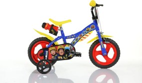 Brandweerman Sam 12 Inch 21 cm Boys Fixed Gear Blue