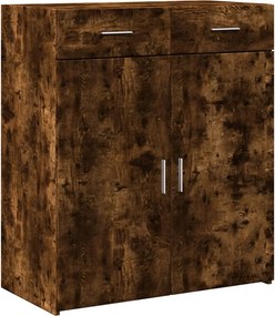 vidaXL Ντουλάπι Καπνιστή Δρυς 80x42,5x93 εκ. από Επεξεργ. Ξύλο