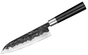 Μαχαίρι Santoku Blacksmith SBL-0095 19,2cm Black Samura Ανοξείδωτο Ατσάλι