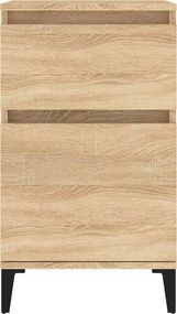vidaXL Κομοδίνο Sonoma Δρυς 40x35x70 εκ.