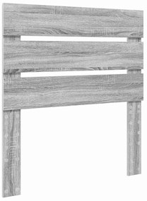 vidaXL Κεφαλάρι Γκρίζο Σονομα 100 cm Επεξεργασμένο ξύλο