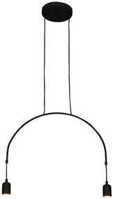 HL-3527-2 EVERDINA BLACK PENDANT
