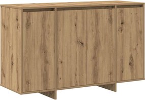 vidaXL Πλαϊνό γραφείο Artisan Oak 120 x 41 x 75 εκ. Επεξεργασμένο ξύλο
